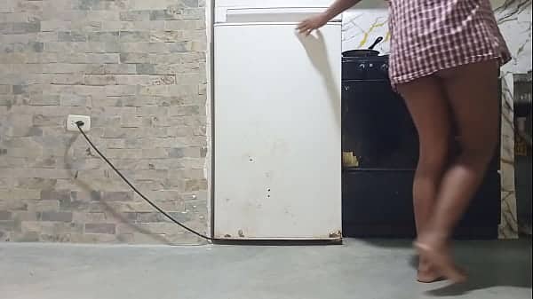 My Maid Cleans with nothing under her Uniform – I met her on Sxhorny.com